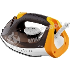 Утюг BRAYER, 2400 Вт, керамическое покрытие, пар 140 г/мин, антикапля, разбрызгивание, 330 мл, самоотчистка