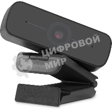 Веб-камера OKLICK OK-C001FH 1920x1080, 30 кадр/с, USB Type-A, микрофон (шумоподавление), универсальное крепление