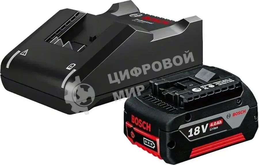 Батарея аккумуляторная Bosch GBA 18В 4А·ч Li-Ion (З/У в компл.) (1600A01B9Y)