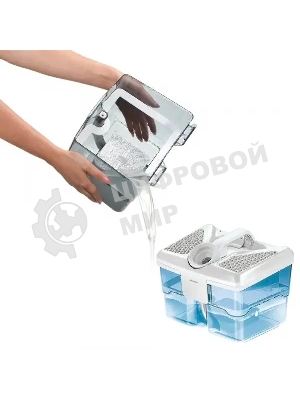 Пылесос Thomas DryBOX+AquaBOX Parkett белый/синий, 325/1700 Вт, уборка сухая/сбор жидкости, пылесборник контейнер 2.6 л