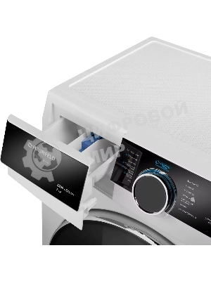 Стиральная машина Maunfeld MFWM127STWH06 белый, загрузка фронтальная 7 кг, 1200 об/мин., класс: А+++