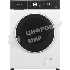 Стиральная машина Hyundai WFD8216 белый, загрузка фронтальная 8/5 кг (с сушкой), 1200 об/мин, класс: A+++