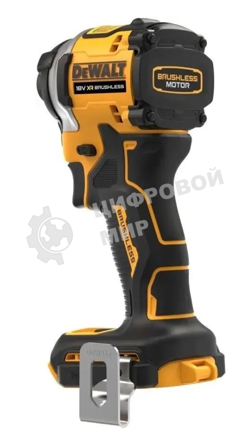 Шуруповерт DeWalt DCF850N-XJ, Аккумуляторная, 18В, Ударный, Без АКБ и ЗУ