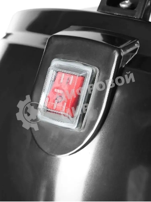 Строительный пылесос Зубр ПУ-15-1200 М1 красный/черный, 1200 Вт, уборка сухая/влажная, пылесборник мешок, 15 л