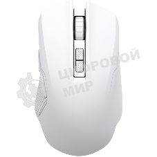 Мышь беспроводная/проводная Defender Whisper GM-209 белый, 7200 dpi, радиоканал, Bluetooth, USB, кнопки - 8