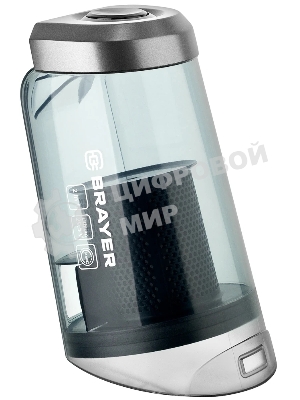 Пылесос вертикальный BRAYER BR4263 серый, питание от аккумулятора, 100 Вт, уборка сухая, пылесборник 1 л