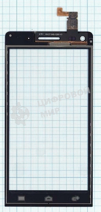 Сенсорное стекло (тачскрин) для Huawei Ascend G6, белое