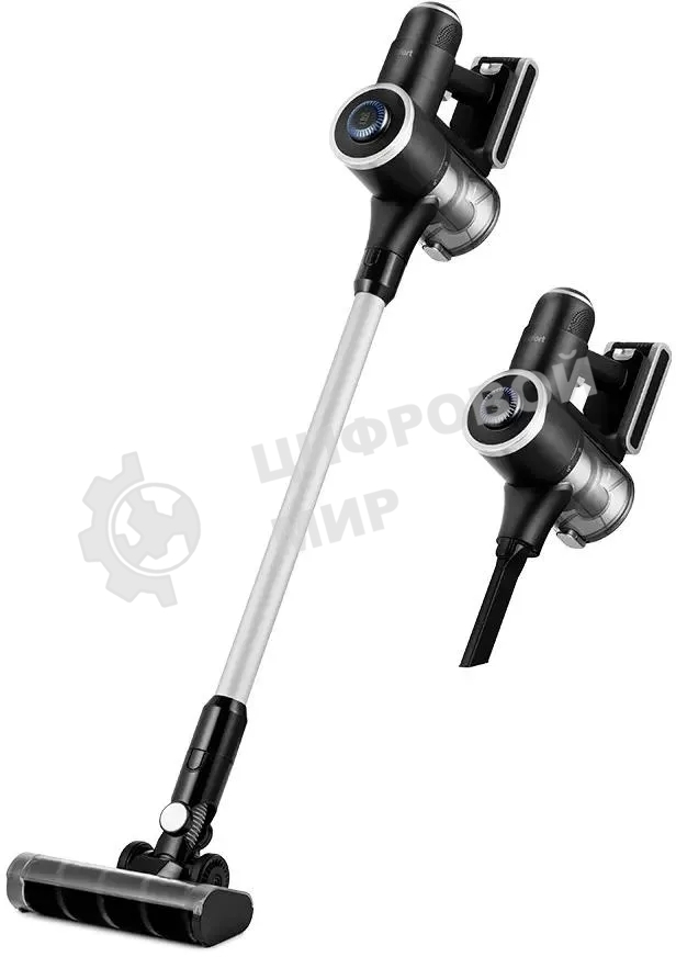 Пылесос ручной Kitfort КТ-5123 350Вт черный/серебристый