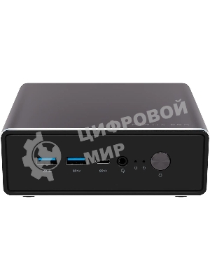 Мини ПК Digma Pro Minimax U1 i3 1215U (1.2) 16Gb SSD512Gb UHDG Windows 11 Pro GbitEth WiFi BT 60W темно-серый/черный (DPP3-ADXW03)