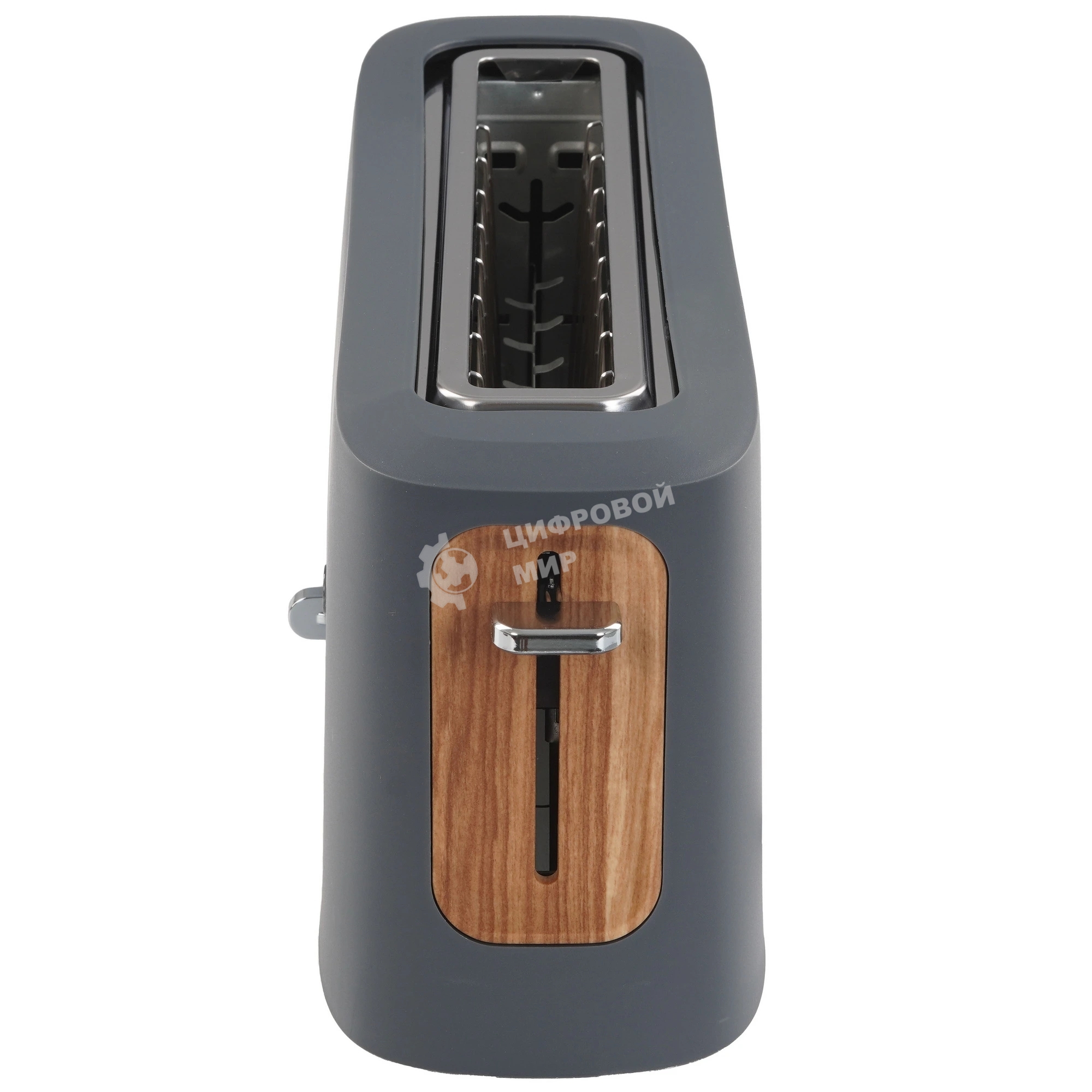 Тостер TESLER TT-140 серый, 980 Вт, 1 слот
