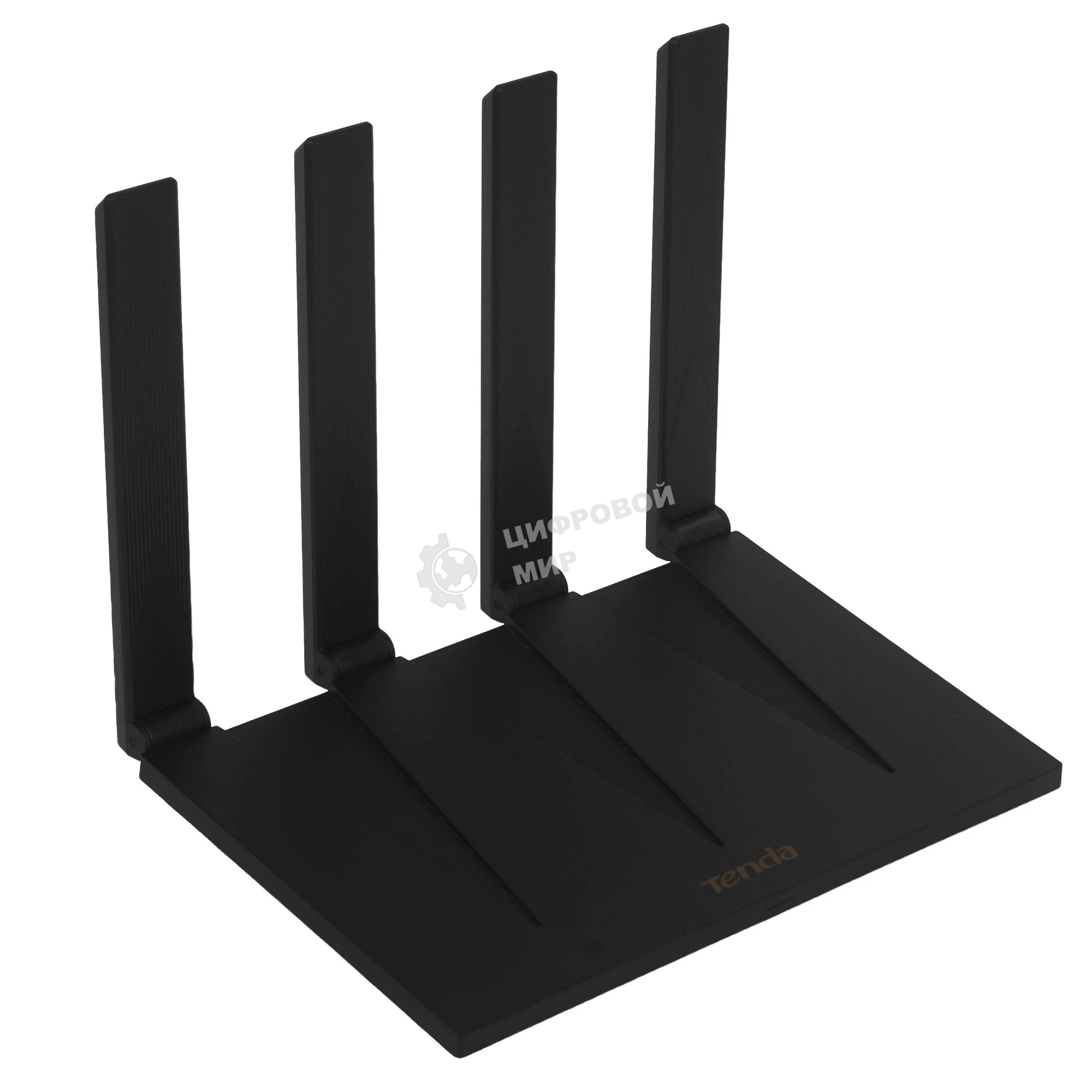 Двухдиапазонный гигабитный Wi-Fi 6 роутер Tenda AX12 AX3000, 2,4/5 ГГц, до 2976 Мбит/с, LAN 3x1Гбит/с, WAN 1x1Гбит/с