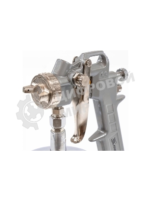 Краскопульт пневматический Matrix с нижним бачком v=10k + сопладиаметром 1.2 1.5 и 1.8мм