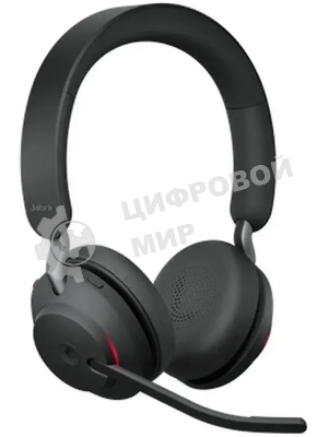 Гарнитура Jabra Evolve2 65 чёрный, беспроводная, Bluetooth, до 37 ч