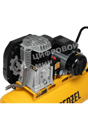 Компрессор воздушный Denzel рем. привод BCI 2200/100, 2,2 кВт, 100 л, 420 л/мин