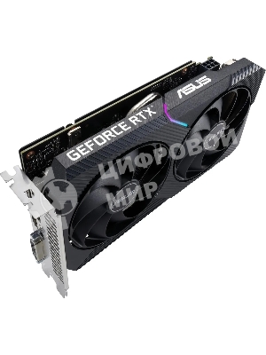 Видеокарта Asus NVIDIA GeForce RTX 3050 8192Mb DUAL-RTX 3050-O8G-V2 PCI-E 4.0 128 GDDR6 1822/14000 DVIx1 HDMIx1 DPx1 Ret
