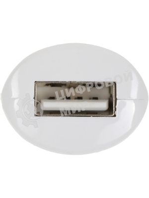 Комплект зарядное устройство Hama H-183266 2.4A для Apple кабель Apple Lightning белый