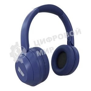 Беспроводные наушники MORE CHOICE HW11 синий, накладные, Bluetooth, до 6 ч