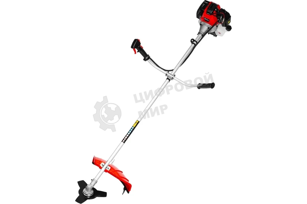 Триммер бензиновый MTX MT-52, 52 см3, неразъемная штанга, состоит из 2 частей