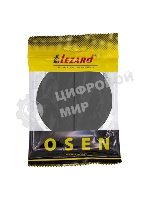 Выключатель проходной 2-кл. СП OSEN 10А IP20 механизм черный бархат LEZARD 743-4288-106
