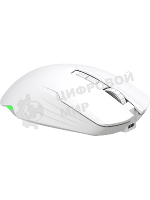 Мышь беспроводная/проводная Defender Whisper GM-209 белый, 7200 dpi, радиоканал, Bluetooth, USB, кнопки - 8
