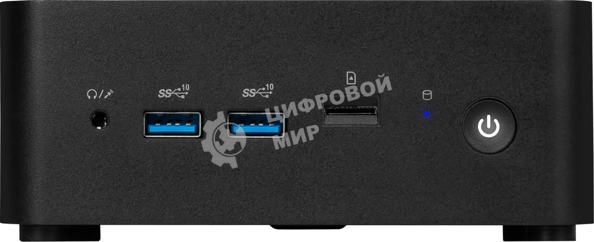 Мини ПК MSI Cubi NUC 1M-095RU Core 7 150U (1.8) 16Gb SSD 512Gb Graphics CR Win 11Pro 2xGbitEth WiFi BT 120W черный (9S6-B0B111-420)