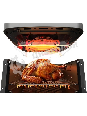 Аэрогриль Vitek VT-AF2001 2100Вт серый/черный