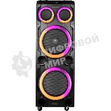 Колонка портативная Ural 23 черный 2000W 1.1 BT/3.5Jack/USB-C 15м 7000mAh (УРАЛ МОЛОТ 23)