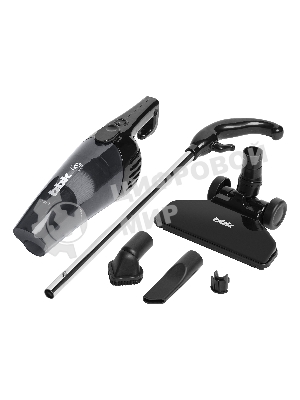 Пылесос вертикальный BBK BV2902 черный, питание от сети, 170 Вт, уборка сухая, пылесборник 0.8 л