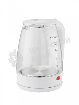 Электрочайник Blackton Bt KT100G белый, 1.7 л, 1500 Вт, скрытый нагревательный элемент