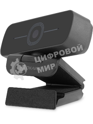 Веб-камера OKLICK OK-C001FH 1920x1080, 30 кадр/с, USB Type-A, микрофон (шумоподавление), универсальное крепление