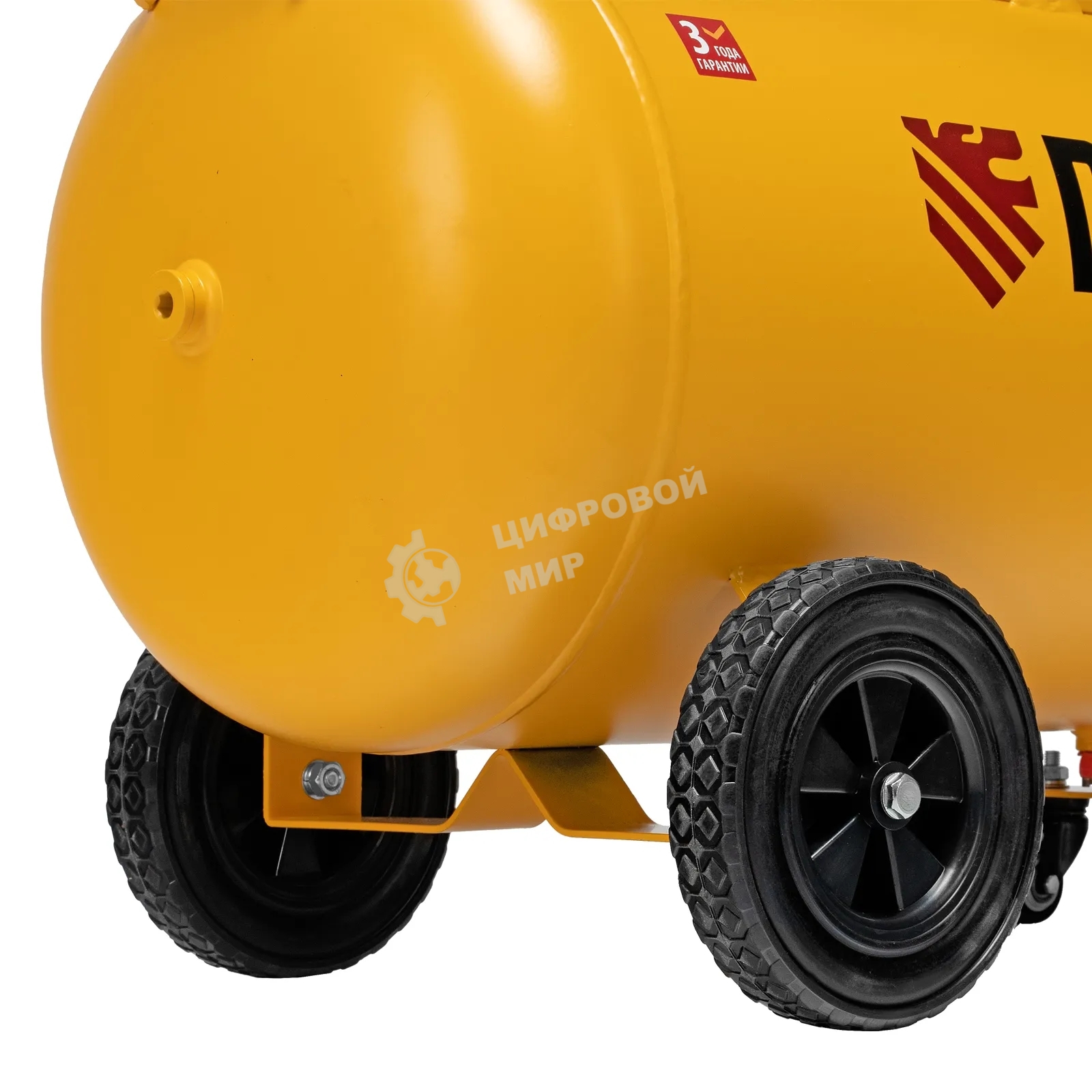 Компрессор воздушный рем. привод BCI 2200/100, 2,2 кВт, 100 л, 420 л/мин Denzel