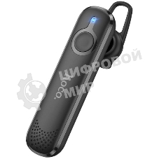 Моно-гарнитура Hoco E63 черный, внутриканальный (моно), Bluetooth, заушное крепление, до 10 ч