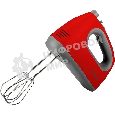 Миксер ручной Hyundai HYM-H4511 500 Вт, красный/серый