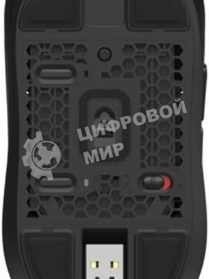 Мышь проводная/беспроводная A4TECH SG5 чёрный, 30000 dpi, USB Type-A, радиоканал, кнопки - 5