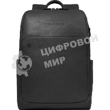 Рюкзак мужской Piquadro Black Square CA6503B3/N черный натур.кожа