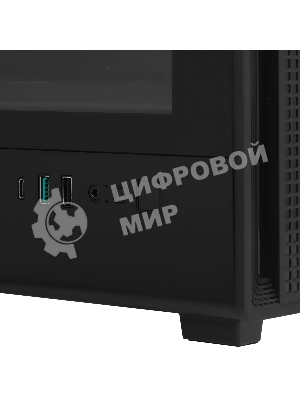 Корпус Deepcool CC550 4F черный без БП ATX 4x120mm 5x140mm 1xUSB2.0 1xUSB3.0 audio bott PSU