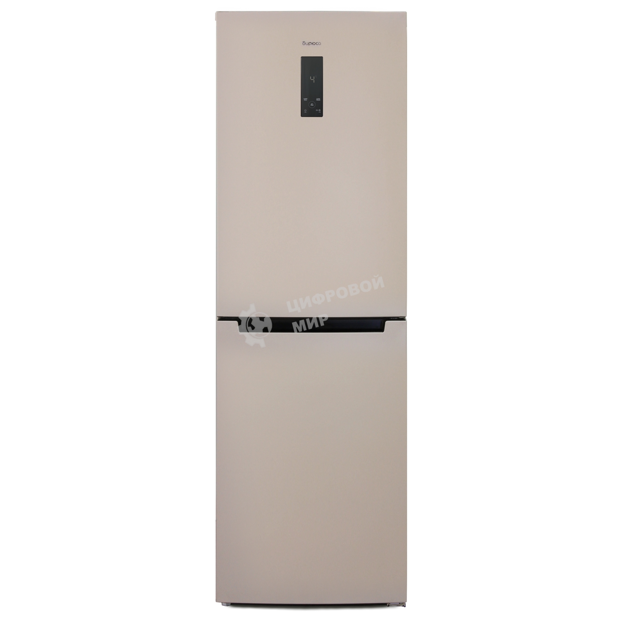 Холодильник Бирюса B-G940NF бежевый двухкамерный 210/130 л морозилка снизу, No Frost