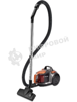 Пылесос Hyundai HYV-C5450 черный/оранжевый, 380/2200 Вт, уборка сухая, пылесборник контейнер 2.5 л