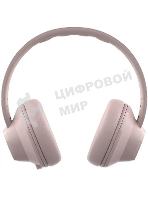 Беспроводные/проводные наушники Harper HB-412 светло-розовый, накладные, Bluetooth + проводной, до 8 ч
