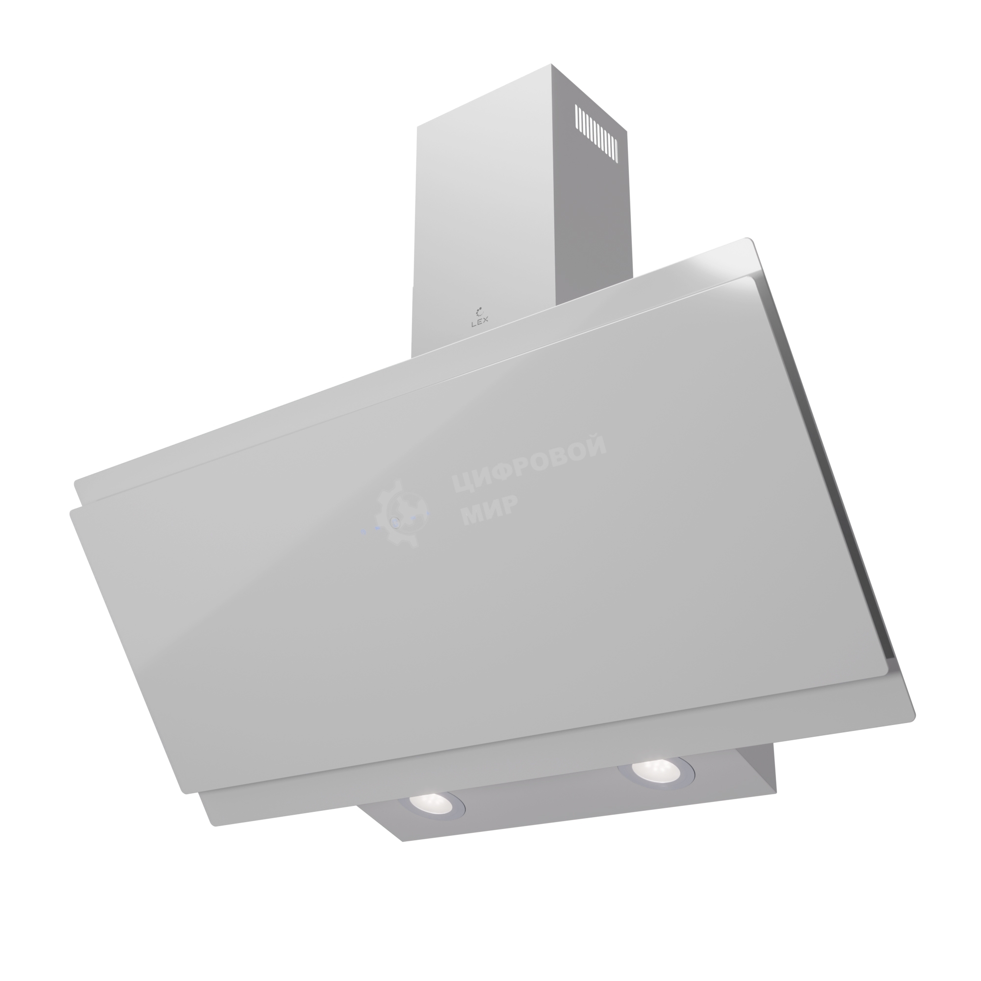 Вытяжка каминная LEX Furia 900 белая, 89.5 см, 1050 куб. м/ч, 50 дБ