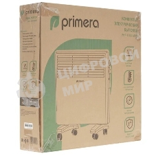 Конвектор электрический Primera PHP-1000-MWB, белый, 1000 Вт, 15 м2, термостат