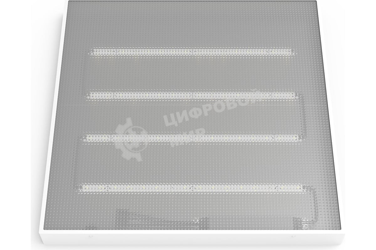 Светильник офисный Gauss MiR 35W 3500lm 4000K IP40 595x595x50мм призма с БАП LED