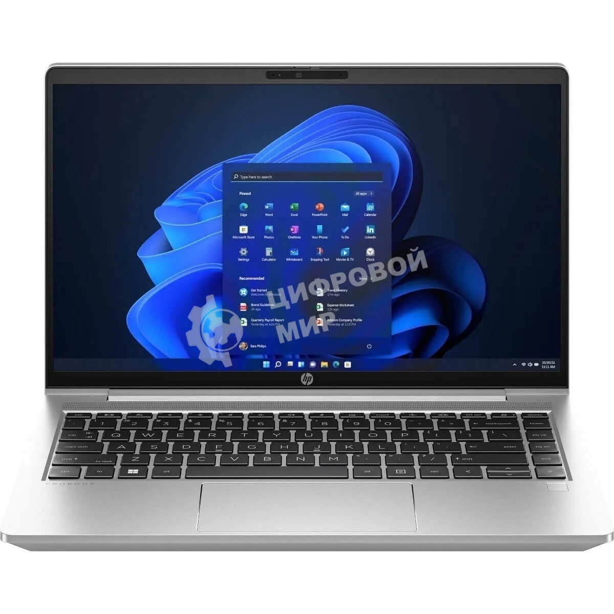 Ноутбук HP Probook 440 G10 серебристый 14