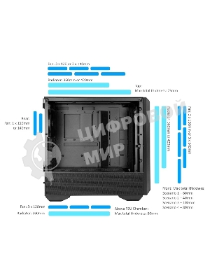 Компьютерный корпус LIAN LI Lancool III RGb белый