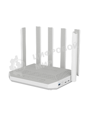 Мультигигабитный интернет-центр Netcraze Hero 5G (NC-4110) с модемом 5G, двумя слотами для SIM-карт, Mesh Wi-Fi 6 AX3000, Smart-коммутатором 1×2.5G и 4×1G, многофункциональными портами USB 3.0 и 2.0