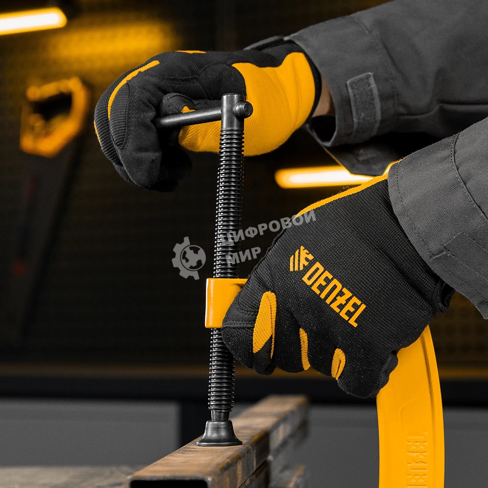 Струбцина Denzel G-образная, усиленная, 125 мм