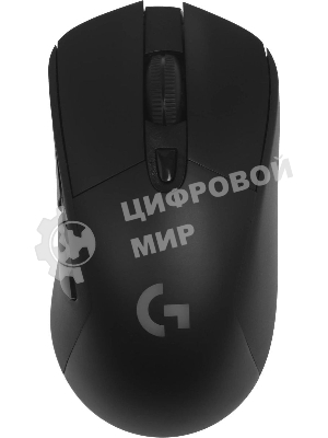 Мышь игровая Logitech G703 Lightspeed черная, сенсор 100-25600dpi (Hero25K), беспроводная 2.4GHz + USB 1,8м, 5 программируемых кнопок + колесо прокрутки, RGB-подсветка, под правую руку