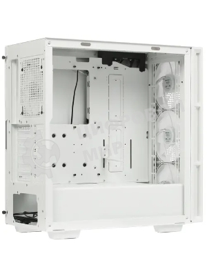 Компьютерный корпус Deepcool CH560 WH без БП, боковое окно (закаленное стекло)