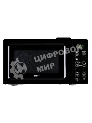Микроволновая печь BBK 17MWS-786S/B черный, 17 л, 700 Вт, переключатели - кнопки