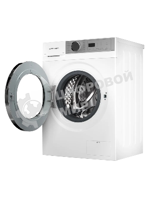 Стирально-сушильная машина Kuppersberg WDM 470 W, High-Tech, отдельностоящая, глубина 52.5 см, загрузка 8 кг, загрузка при сушке 6 кг, 14 программ, 1400 об/мин, инверторный BLDC двигатель, сенсорное/поворотное управление, пар, самодиагностика, дозагрузка белья, отложенный старт, контроль пенообразования, белый/серебристый